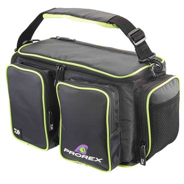 Daiwa Prorex Tackle Box Bag L Angeltasche mit 4 Boxen