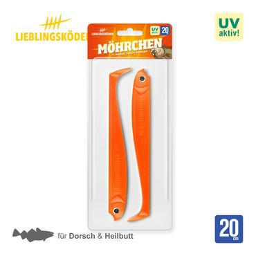 Lieblingsköder 20,0cm Möhrchen Gummifisch