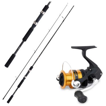 Shimano Rolle FX2500 & FX Rute 2,70m Raubfisch Allround Combo Angelset