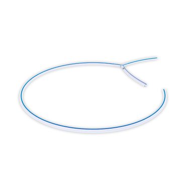 Silikon-T-Drainage 500 mm, Ch. 14, Steg 160 mm, Röntgenkontraststreifen