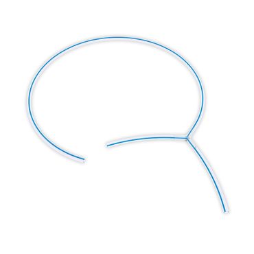 Silikon-T-Drainage 500 mm, Ch. 14, Steg 160 mm, Röntgenkontraststreifen