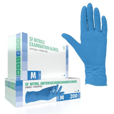 SF Nitrilhandschuhe Blau - Box