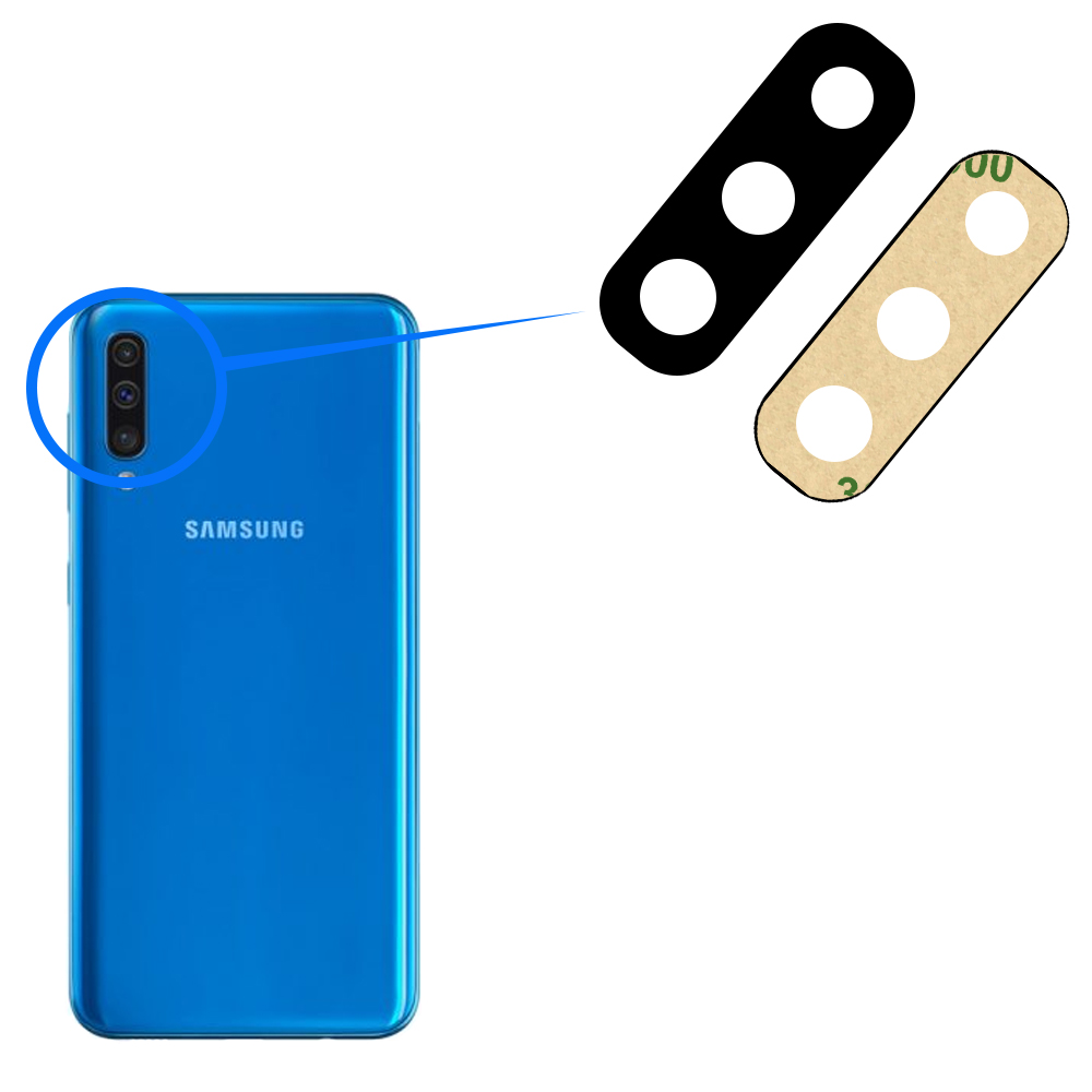 Rück Back Glas Kamera Linse für Samsung Galaxy A50 / A505