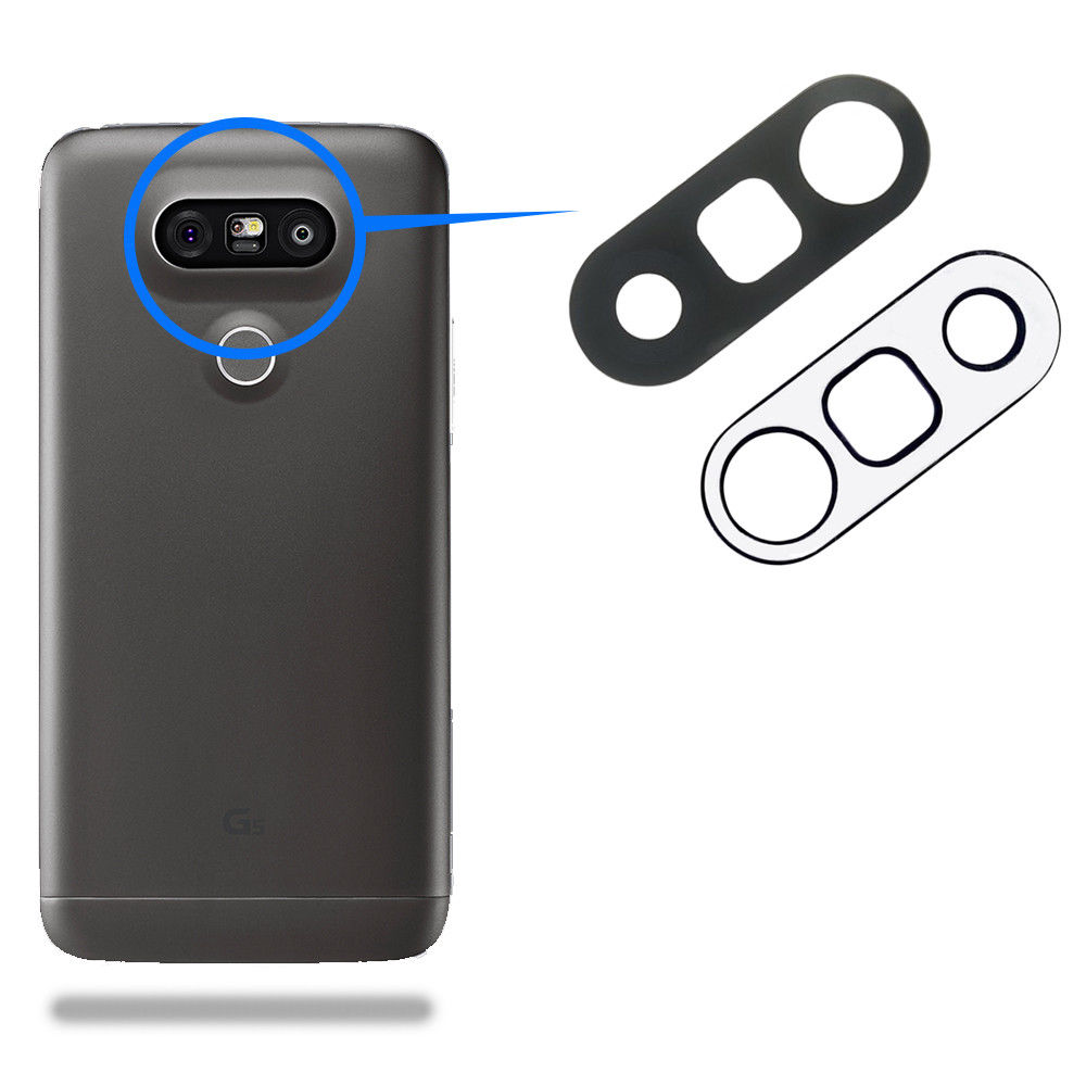 Hauptkamera Glas Linse für LG G5 (SCHWARZ) Reparatur Set