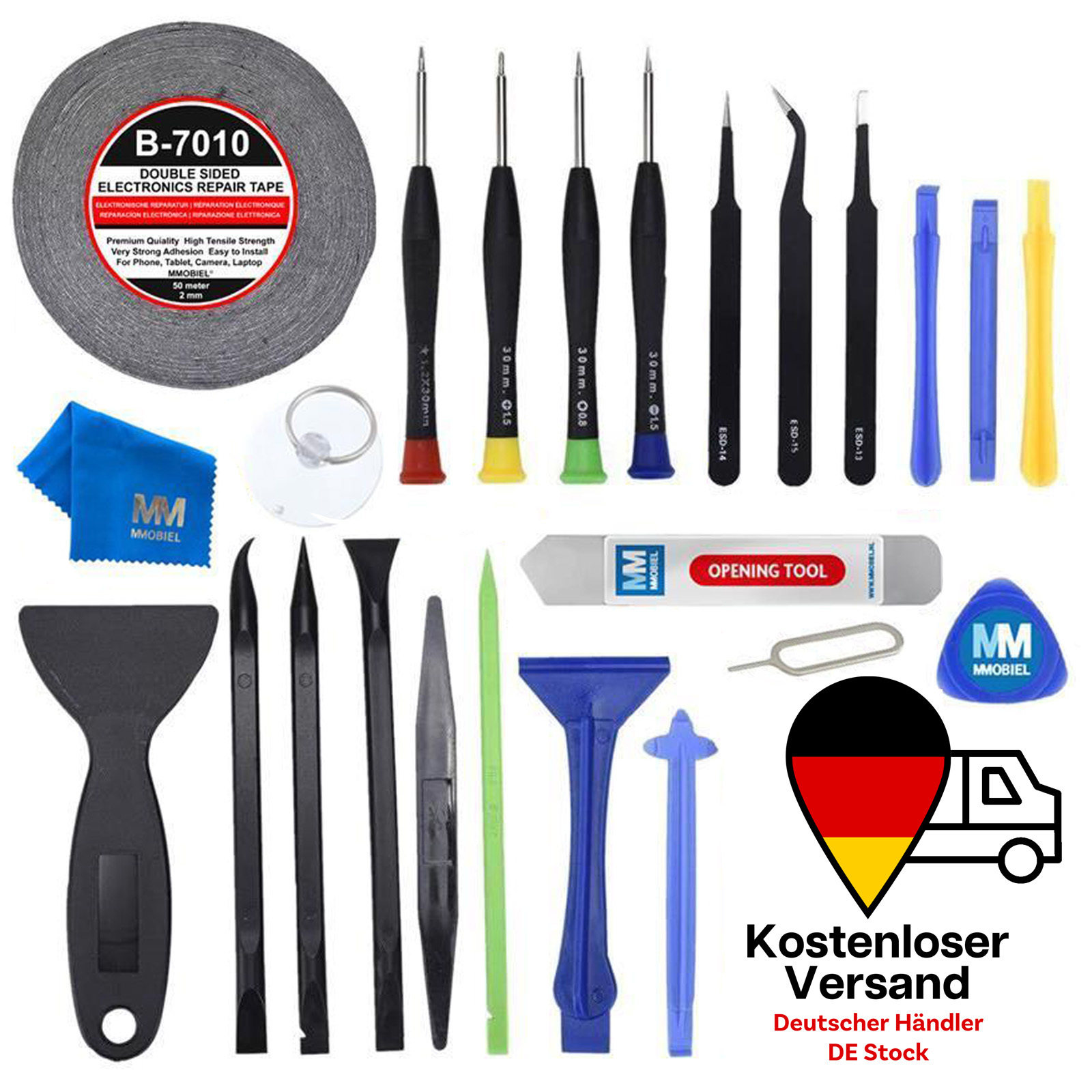 24 in 1 Profi Reparatur Öffnungs Werkzeug Kit für Smartp...