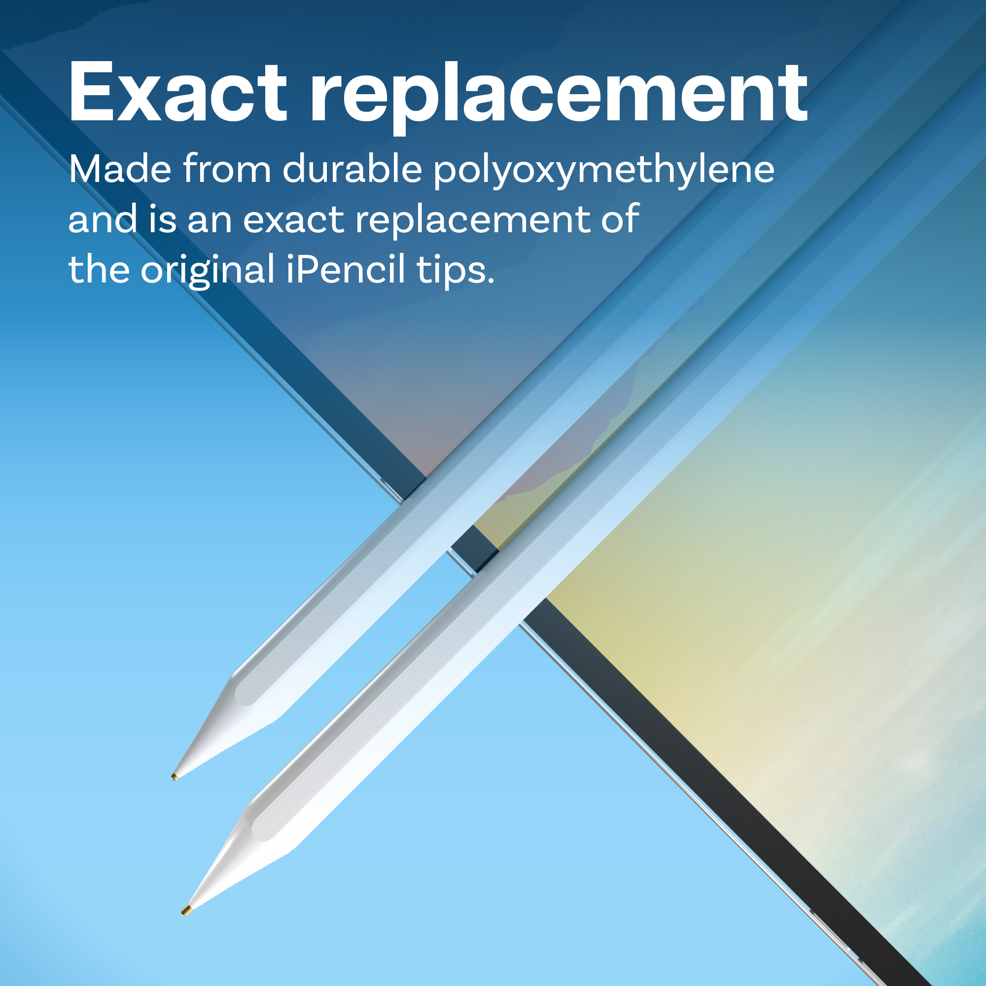 Pencil Tips for Apple Pencil 1st & 2nd Gen – 5 Pieces