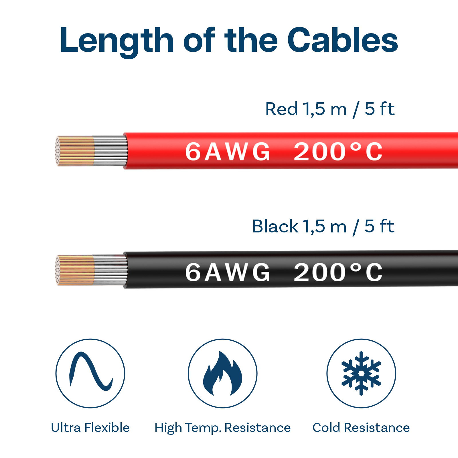 Mtw 6 Awg Calibro Rosso Filo Rame Sgt Filo Primario 150' Ft - Foto 3