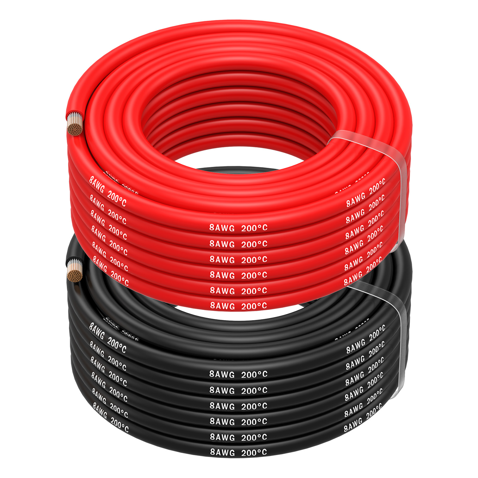 Silicone Filo Elettrico -HuLuWa 18 AWG 0,75 Mm&sup2; Silicone Cavo