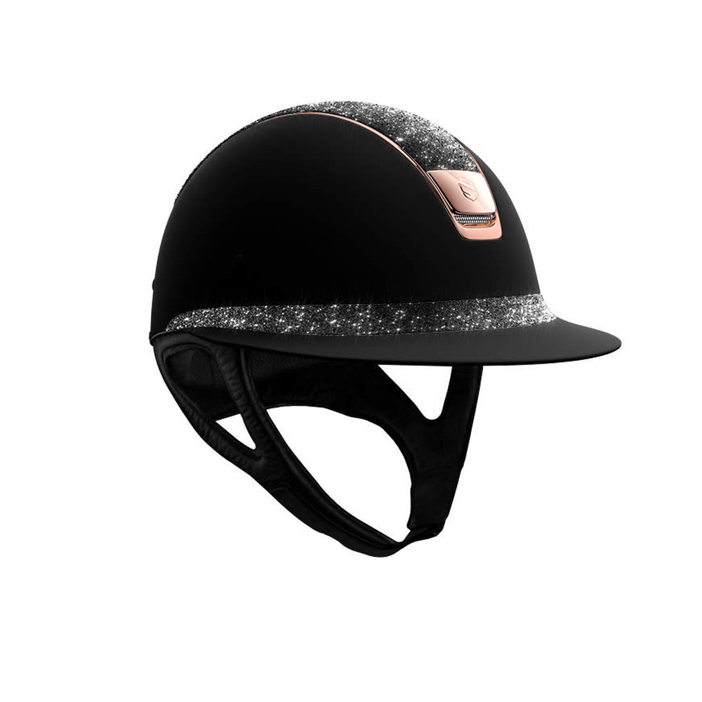 Samshield Miss Shield Shadowmatt Crystal Rosegold schwarz/rosegold M(55-58)