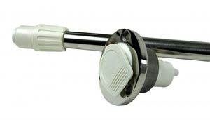 LED-Lichtmast GEMINI Edelstahl wei&szlig; 100cm 360&deg;
 – Bild 4