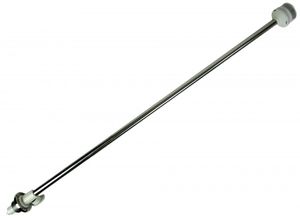 LED-Lichtmast GEMINI Edelstahl wei&szlig; 100cm 360&deg;
 – Bild 1