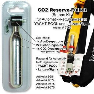 YACHT-POOL vollautomatische Rettungsweste 170N mit Schrittgurt, Sicherungs-D-Ring und Bergeschlaufe ISO 12402-3  – Bild 16