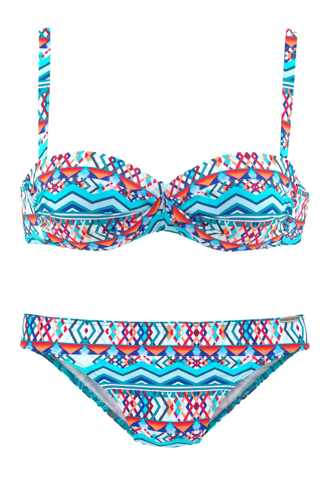 bandeau bikini bunt