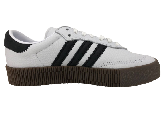 adidas Damen Sambarose W Fitnessschuhe, Sneaker weiß-schwarz, AQ1134 adidas Damen Sambarose W Fitnessschuhe, Sneaker weiß-schwarz, AQ1134