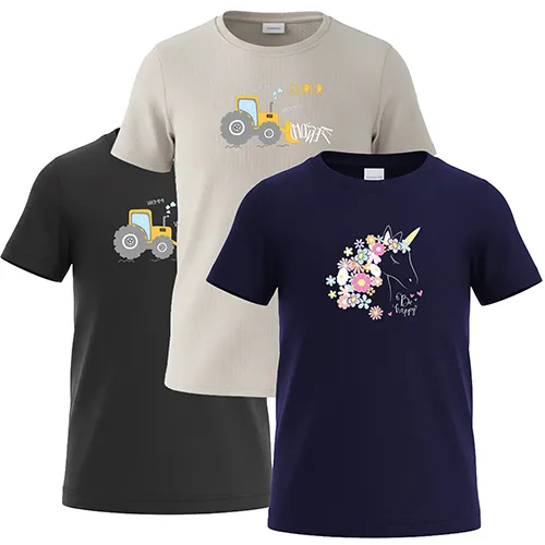 T-Shirt Kids verschiedene Motive