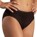 Damen Slip Jazzpants Basic schwarz