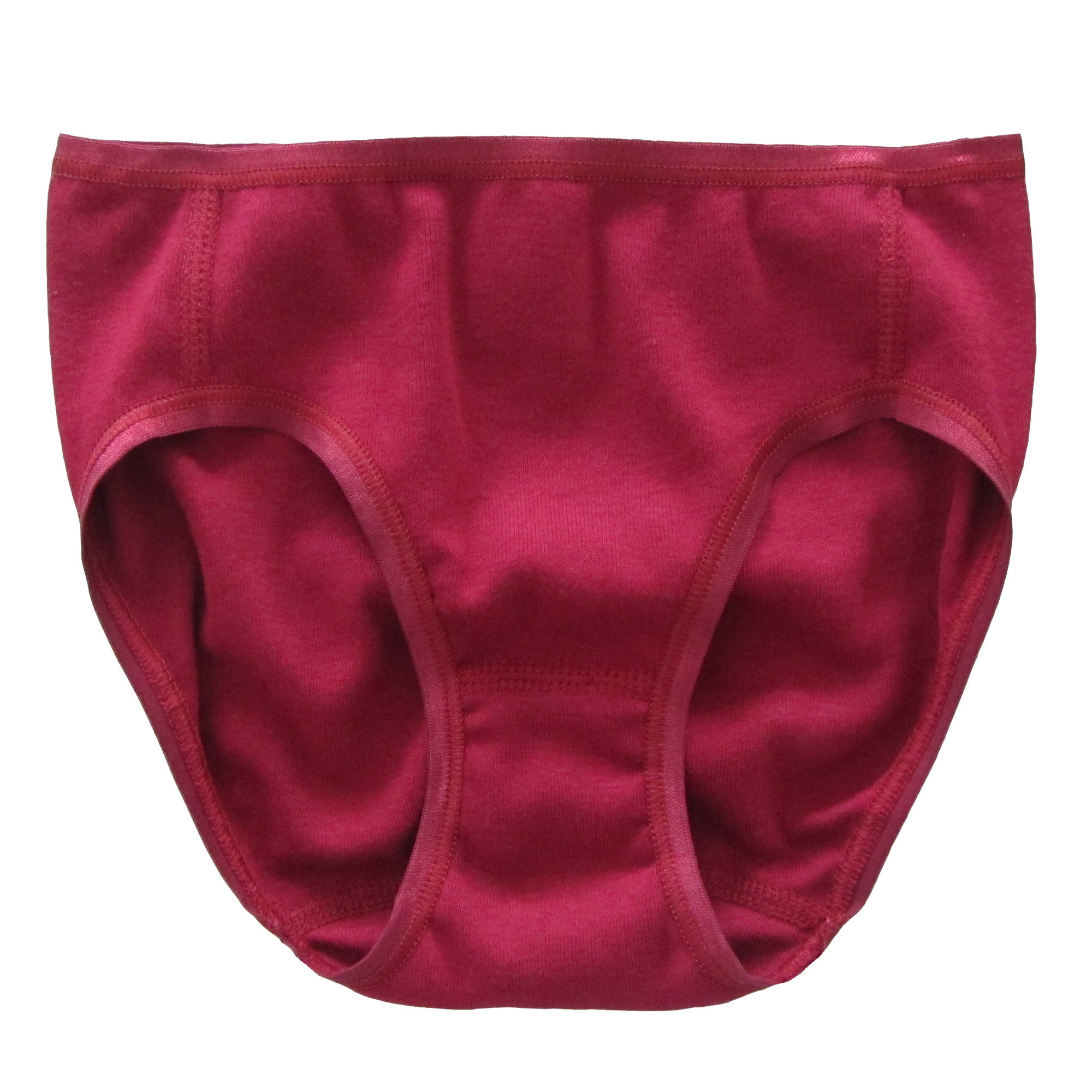 100/% Bio Coton HERMKO 2130 Lot de 4 Slips Filles
