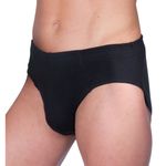 HERMKO 3300 Herren Slip mit Dehnbund,ohne Eingriff, aus 100% Bio-Baumwolle