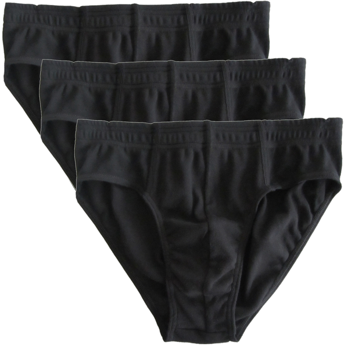 HERMKO 3300 3er Pack Herren Slip aus 100 BioBaumwolle, im FarbenMix