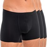 HERMKO 3901 3er Pack Herren Boxershorts ohne Eingriff mit Dehnbund und elast. Börtchen aus 100% Bio-Baumwolle