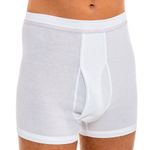 Herren Pagen Doppelripp Unterhose