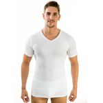 Herren Kurzarm Shirts 1B-Ware weiß