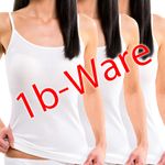 3er Pack Damen Trägerhemden mit kleinen Fehlern