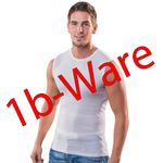 HERMKO 443040 5er Pack Herren Muskelshirts, Rundhals-Ausschnitt 1b-Ware mit kleinen Fehlern aus 100% Bio-Baumwolle