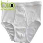 Herren Slip Doppelripp 1b aus Bio-Baumwolle