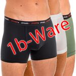 HERMKO 448950 3er Pack Herren Pant Boxershorts mit kleinen Fehlern