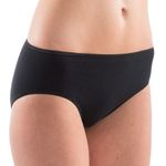 Damen Slip Jazzpants schwarz