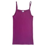 Damen Träger Top mit Spaghettiträger basic fuchsia