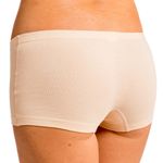 Damen Panty cream (hautfarben) hinten 2er Pack