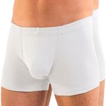 Herren Boxer Shorts weiß 2er Pack