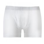 Herren Boxer Shorts weiß lose