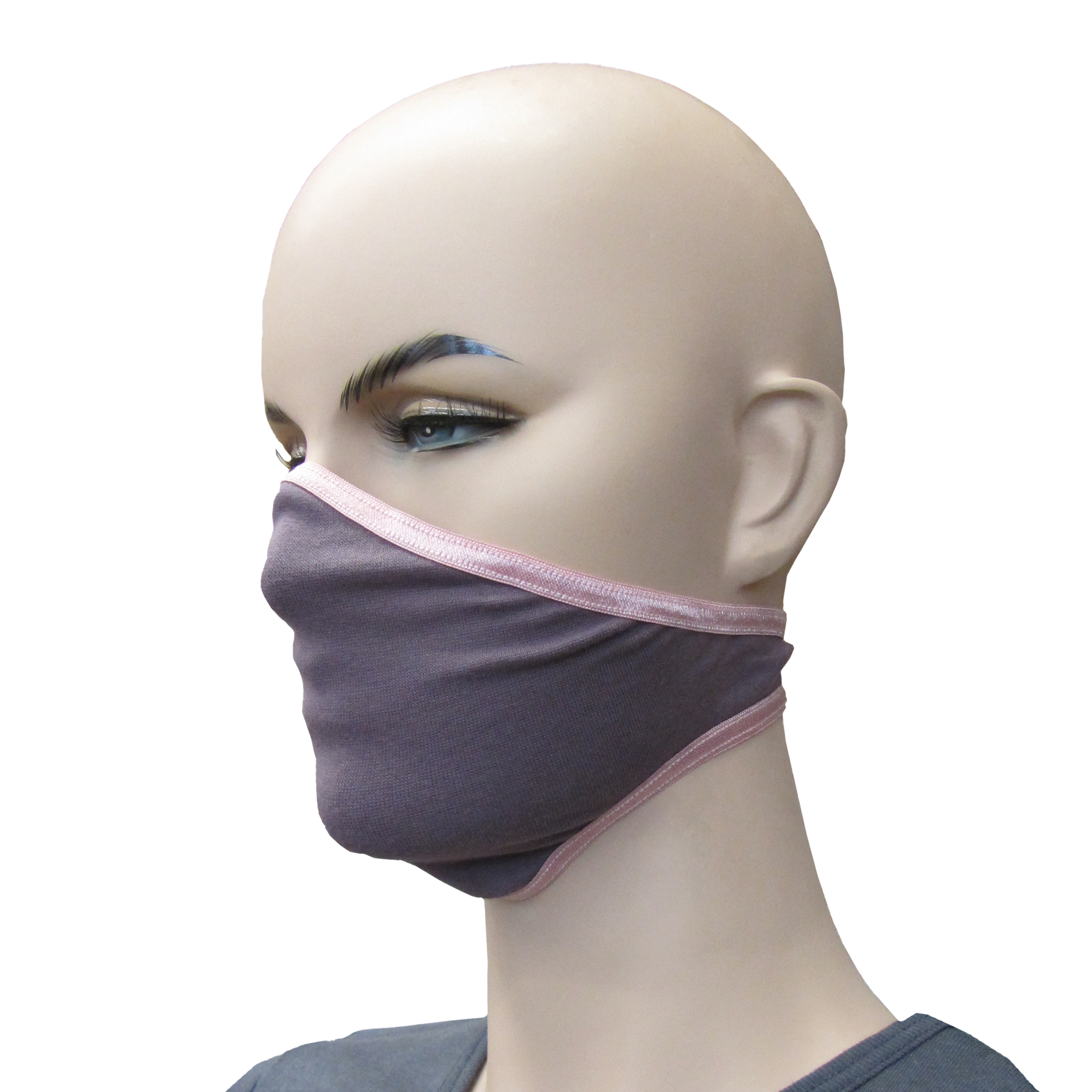 Hermko 9952 2 Lagige Mund Und Nasenbedeckung Als Schal