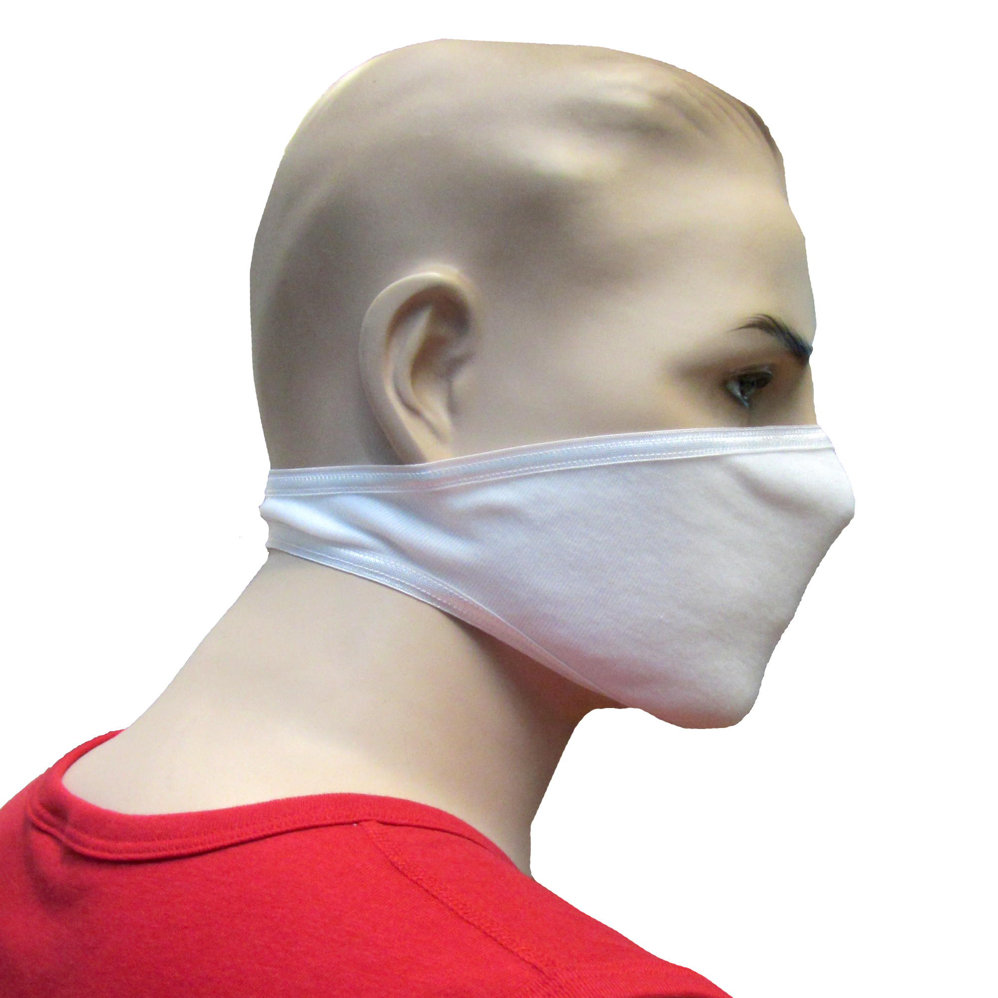 HERMKO 9952 2-lagige Mund- und Nasenbedeckung als Schal