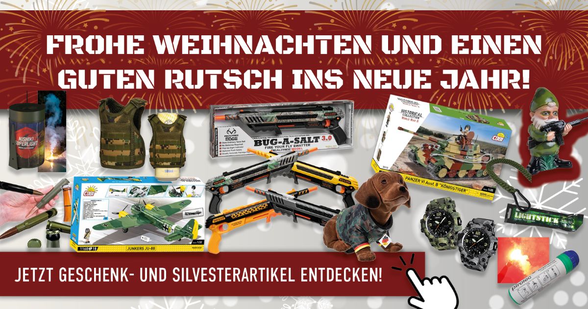 Frohe Weihnachten und einen guten Rutsch ins neue Jahr