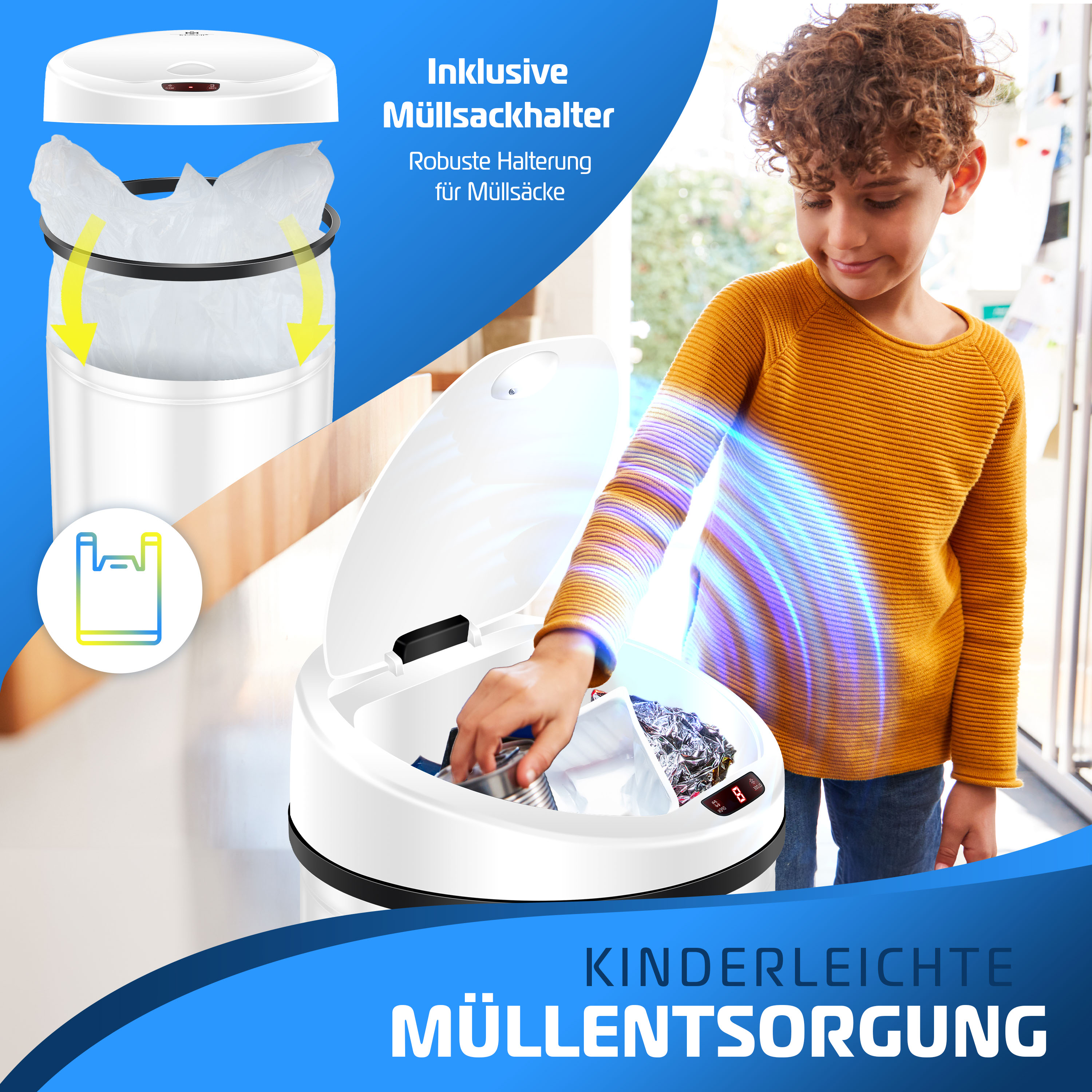 Kesser® Automatik Sensor Mülleimer