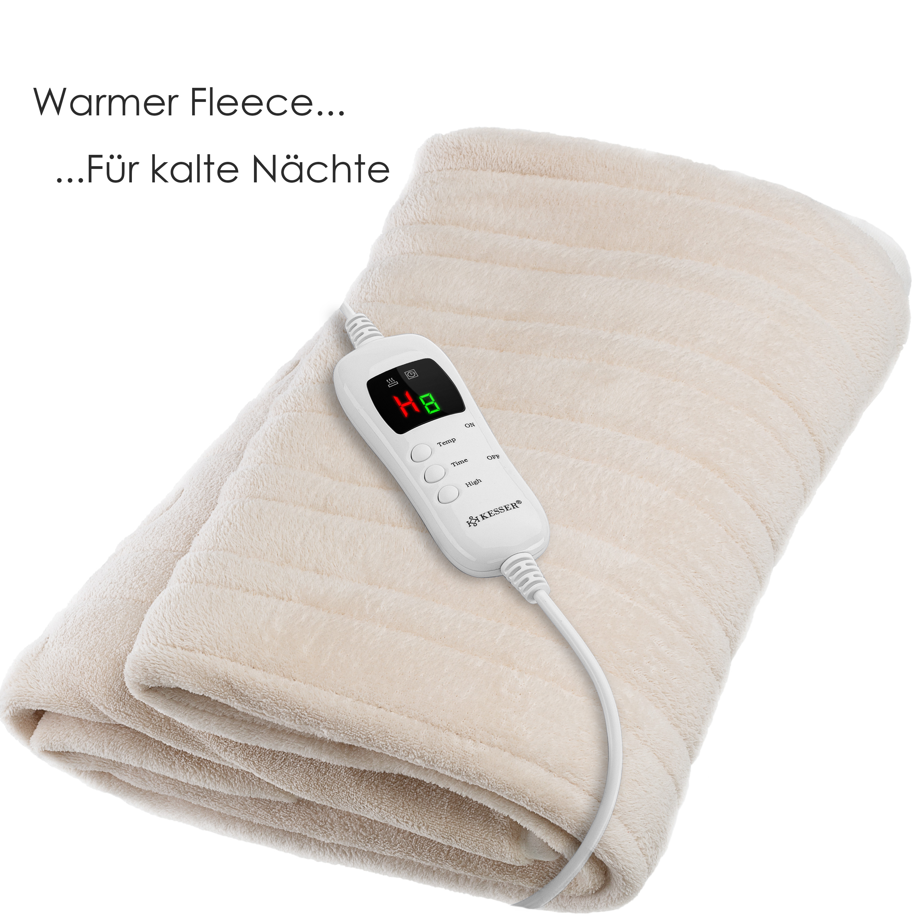 KESSER® Heizdecke elektrische XXL Wärmeunterbett Wärmedecke Wärmebett