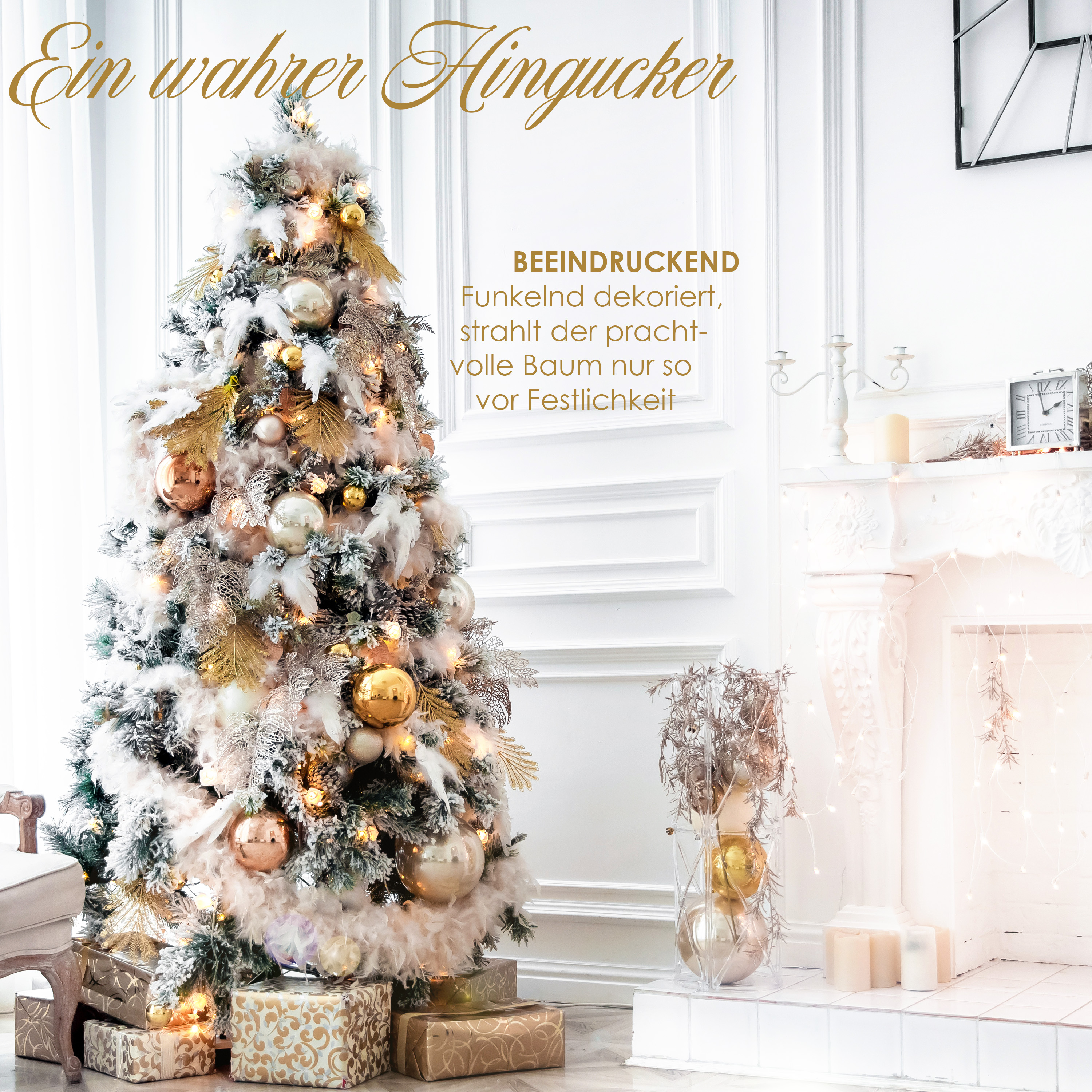 KESSER Weihnachtsbaum knstlich Tannenbaum Edeltanne Spritzguss PE |  eShopping - einfach besser einkaufen!