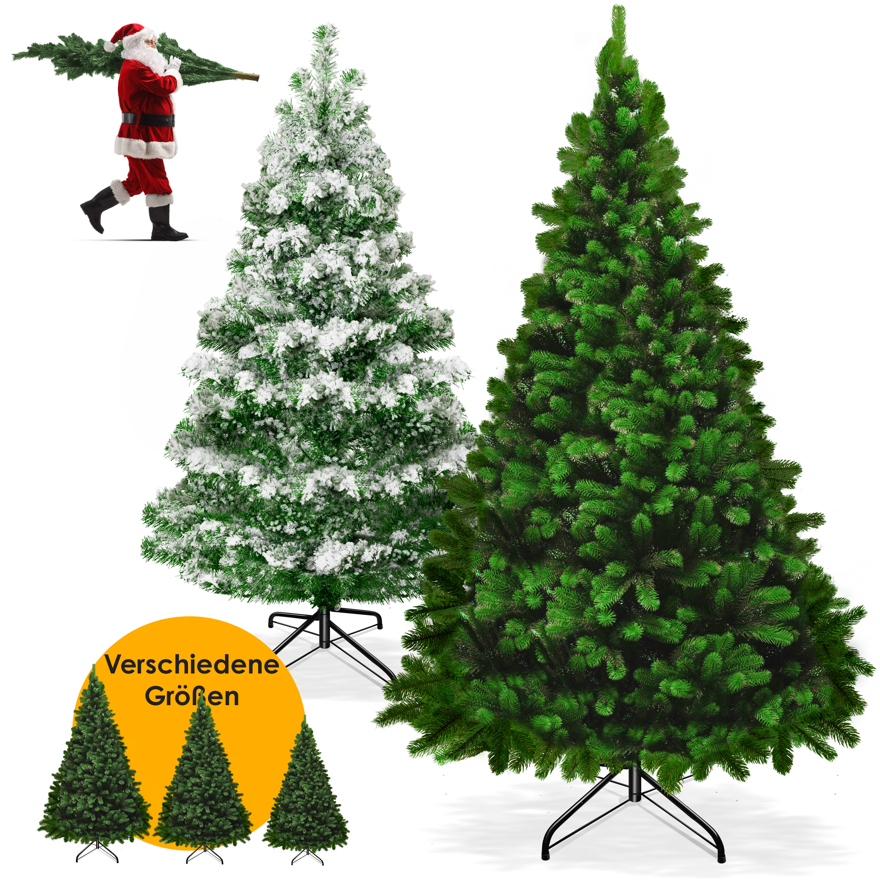 mömax künstlicher weihnachtsbaum Künstlicher Weihnachtsbaum mit natürlichem Look – 150 cm main image 0