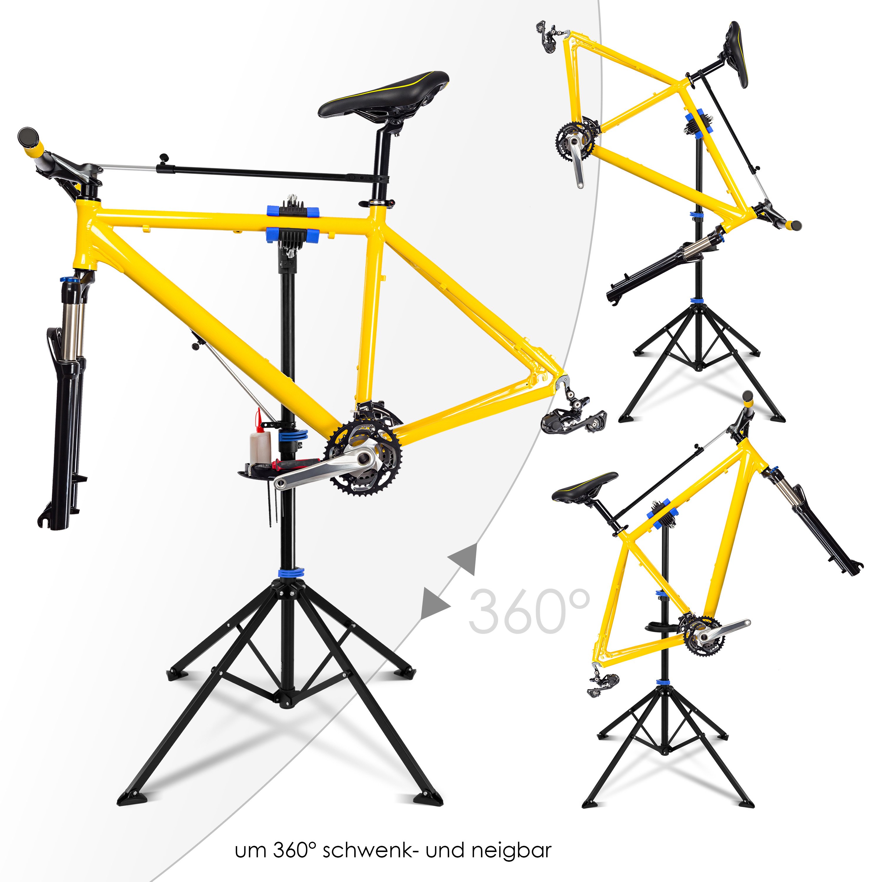 fahrradtaschen für gepäckträger Wasserdichte Fahrradtaschen für Gepäckträger Blau – Bomence main image 1