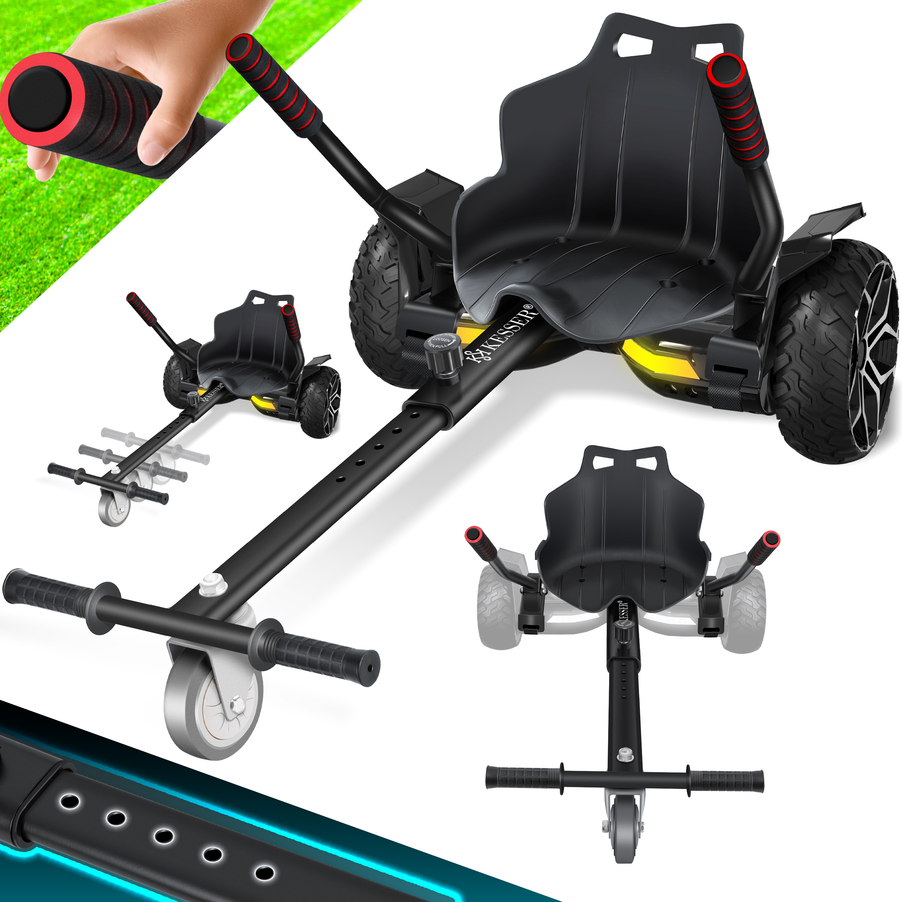 Wheelheels Hovercart für alle 6.5 im Hoverboard-Sitz Vergleich 2026