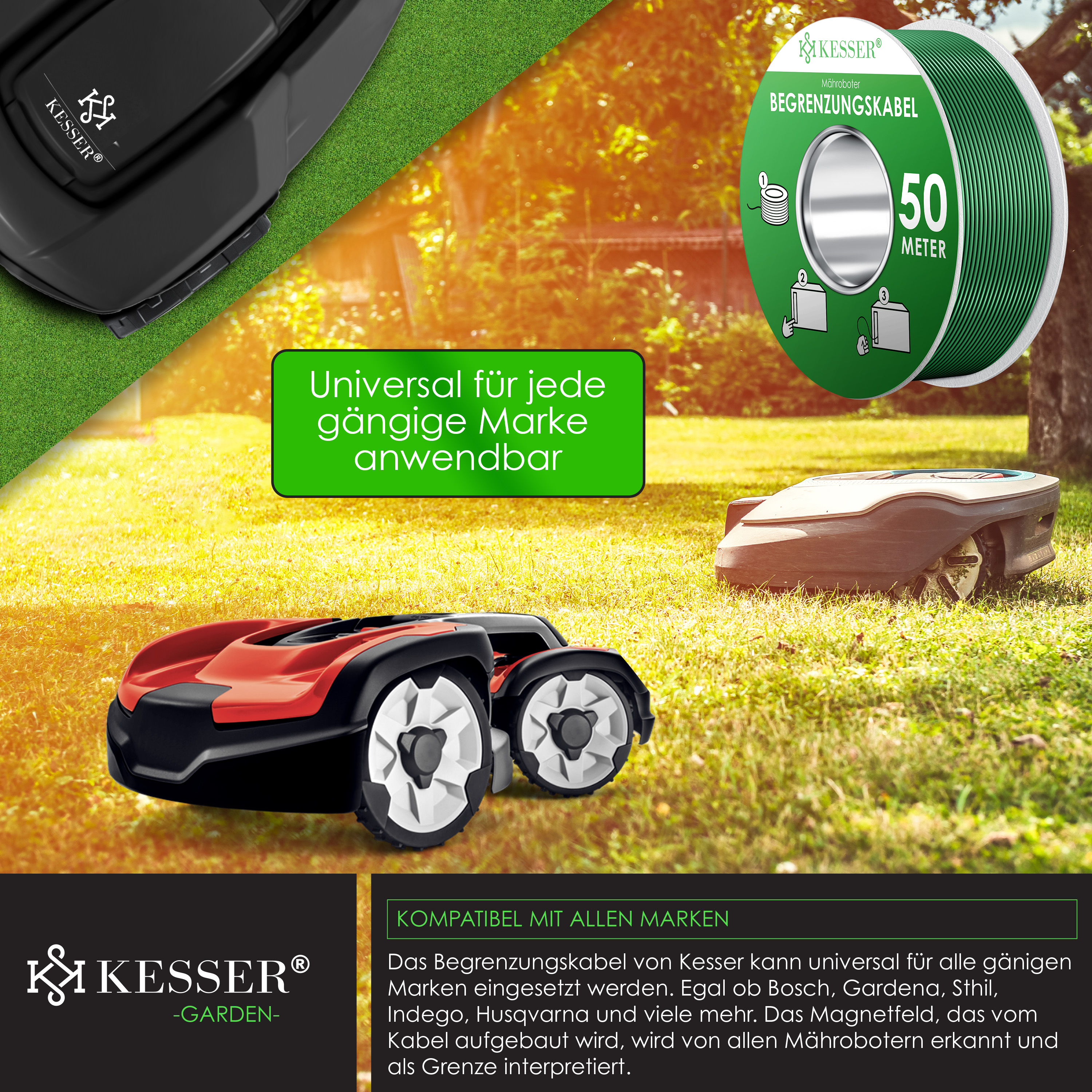 200 Stück Erdnägel Für Mähroboter Kabel | Universell Für Gardena, Husqvarna, Worx | Robuste Erdspieße Für Begrenzungsdraht