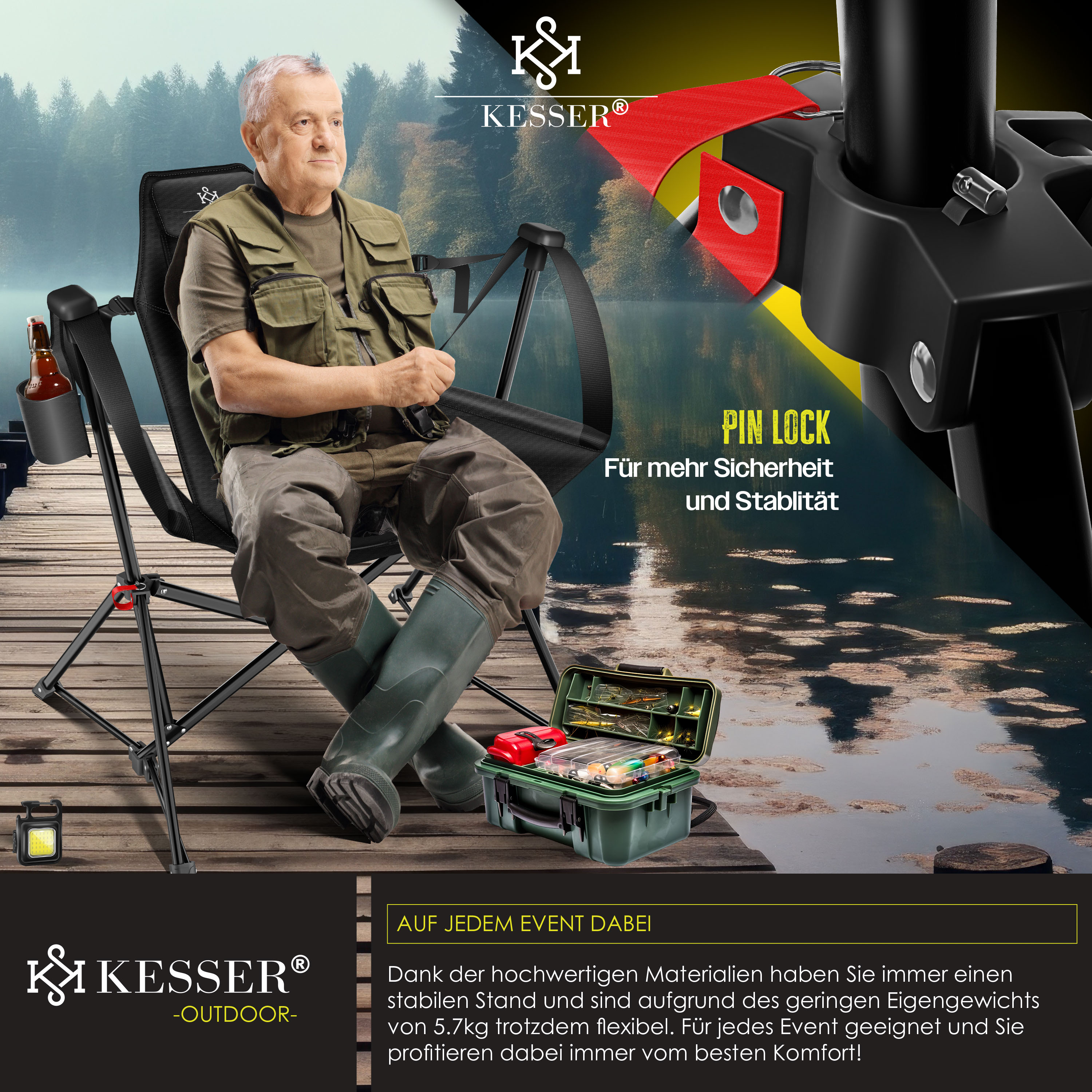 camping lamp led Collapsible Camping Lanterns (Black or Grey)  ASR Outdoor
