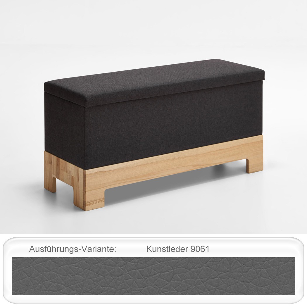 Truhenbank Toulouse Premium 120x60x45 cm Kernbuche massiv ... Truhenbank Toulouse Premium 120x60x45 cm Kernbuche massiv ...