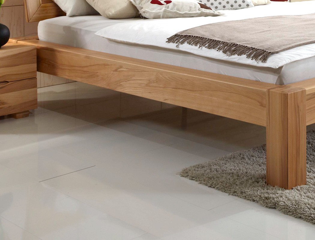 Massivholzbett Thun Premium Kernbuche Auswahl Größe Farbe Nako