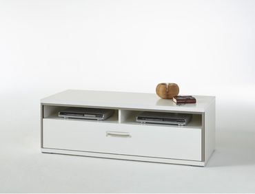Lowboard Travis 6 weiß Hochglanz 124x41x52 cm TV-Möbel TV-Schrank ... Lowboard Travis 6 weiß Hochglanz 124x41x52 cm TV-Möbel TV-Schrank ...