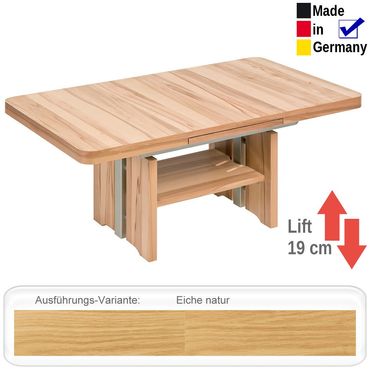 eiche sand couchtisch hohenverstellbar, möbel von expendio online kaufen, Design ideen